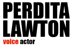 Perdita Lawton Voice Actor Logo